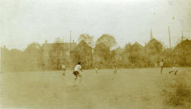 CS [Chinese Students' Athletic Association soccer team] vs. Malkins