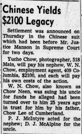 1945-11-23 - Vancouver Sun [news clipping]