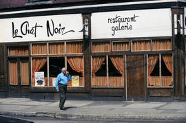 Powell St. Signs [Le Chat Noir Restaurant Galerie, 1 of 2]