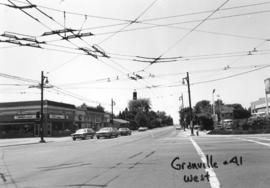 Granville [Street] and 41st [Avenue looking] west