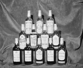 J.J. Gibbons Ltd. : Mr. Crawford : United Distillers display of bottles
