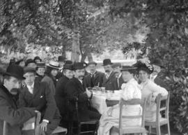 A.W.N.H.S.S. [group outdoors at] Balgownie Lodge