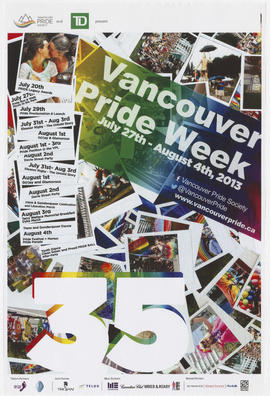 Vancouver Pride Society and TD present Vancouver Pride Week : July 27th - August 4th, 2013 [event...