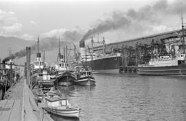 [Boats and ships at dock]