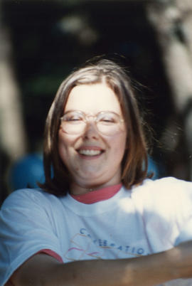 Portrait of unidentified woman