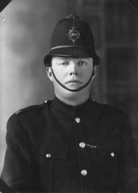 Portrait of Police Constable D. McGillivray