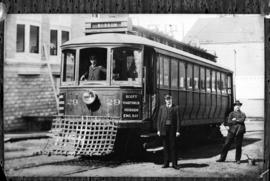 Robson Line, Streetcar at English Bay