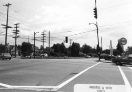 Arbutus [Street] and 16th [Avenue looking ] south