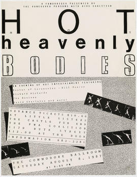 Hot, heavenly bodies : a fundraiser presented by the Vancouver Persons with AIDS Coalition : The ...