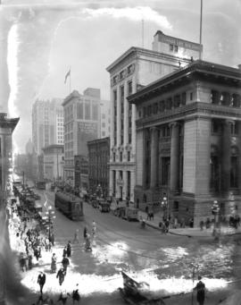 [View of Hastings Street looking east from Granville Street]