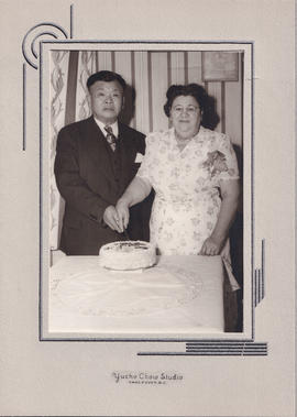 Charles Soloman and Mary Chow Anniversary - 1955