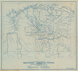 Sketch plan of north eastern Venezuelan Guyana