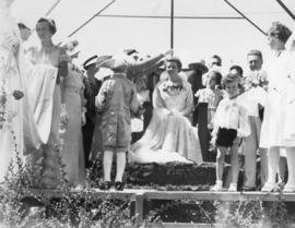 Mayoress McGeer crowning Grandview Queen, July 24th