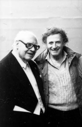 Andrés Segovia and Marcel Marceau in Vancouver