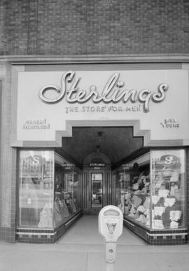 Neon Products : old B.C. Electric Bldg. and Sterlings store