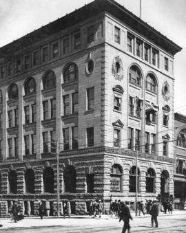 The Molson's Bank Building [corner of Seymour & Hastings]