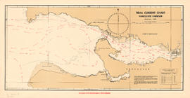 Tidal current chart, Vancouver Harbour : one hour after maximum ebb at First Narrows