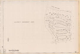 Sectional map of Vancouver showing streets, block and lot outlines, and building perimeters : Map...