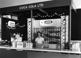 Coca-Cola booth