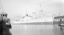 S.S. Kiyokawa Maru [at dock]