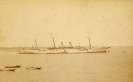 [The steamship "Bashamichi"]