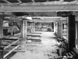 [Interior of the second Hotel Vancouver during demolition]