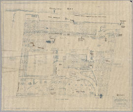 Sketch of Brockholm (Brock House) and the surrounding area